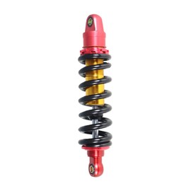 11 Motorcycle Rear Shock Absorber Suspension Replacement for Yamaha TTR90 PW80 Honda CRF70 XR100 SSR110 Quads Pit Bikes Buggies 285mm Red