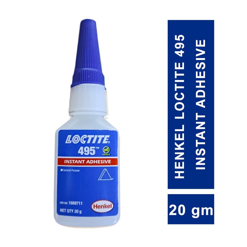 Loctite Genuine Henkel 495 - Super Glue - Instant Adhesive