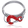 Drahtseile24 Steel Cable with Hook and Eye - Stop Rope