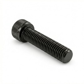 1/4 x 1/2 (30 Pack) Socket Head Cap Screws, Black Oxide 304 Stainless Steel Bolts with Hex Spanner, Allen Socket Drive, Full Thread, Bright Finish