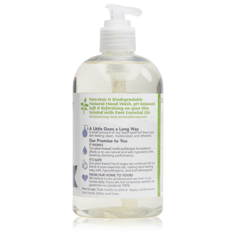 Natural Flower Power Liquid Hand Soap – Plant-Derived and Bio-Based