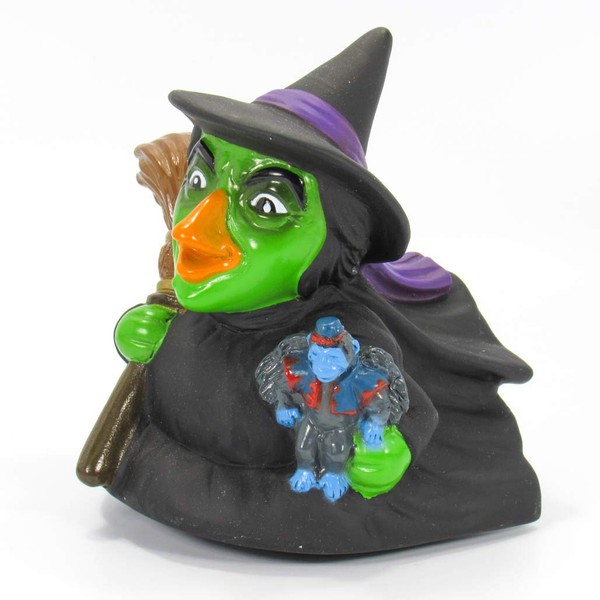 CelebriDucks Wicked Witch Floating Rubber Ducks - Collectible Bath Toy Gift for Kids & Adults of All Ages