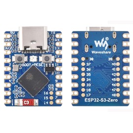ESP32-S3 Mini Development Board, Based on ESP32-S3FH4R2 Dual-Core Processor, 240MHz Running Frequency, 2.4GHz W-i-F-i & Blue-Too-th 5, Onboard 4MB Flash Memory/2MB PSRAM