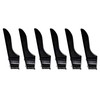 JSP Manufacturing Black or White Dock Piling Line Holder Hook