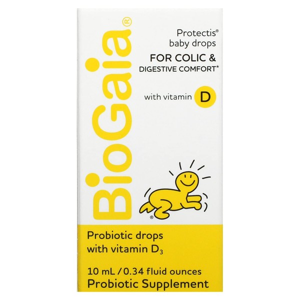 BioGaia ProTectis Drops with Vitamin D3 - 10ml Pack of 4 by BioGaia
