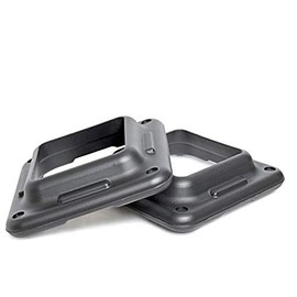 Element Fitness Aerobic Club Step Extra Riser- Black (2 Pack)