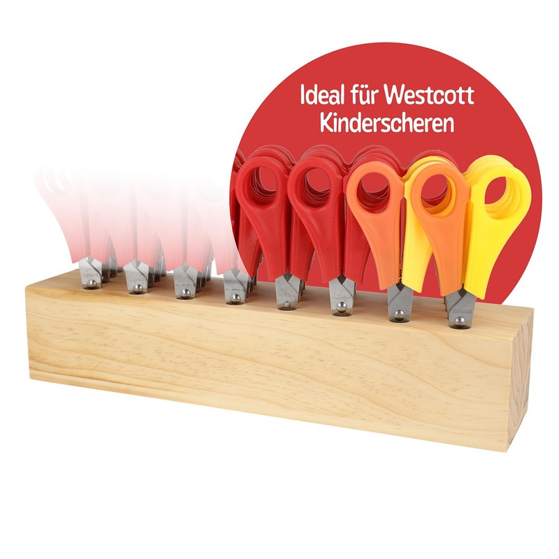 Westcott 112Tidy 00 Wooden Scissor Blocks 32 Unloaded