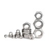 BOZONLI M3.5 (3.5 mm) Hex Nuts Locking Nuts Lock Nuts