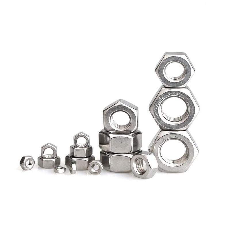 BOZONLI M3.5 (3.5 mm) Hex Nuts Locking Nuts Lock Nuts