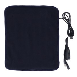 USB Heating Pad 3 Temperature Gears Keep Warm Shoulder Neck Leg Waist Heated Mat with Timing Dark Blue