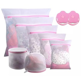 Kopira 9 Pcs Bolsas de Lavandería, Bolsa de almacenamiento para viajes, Bolsas de malla para La Colada, Bolsas para Lavar Ropa para Blusa, Medias, Medias, Ropa Interior, Vestidos, Suéteres, Abrigos