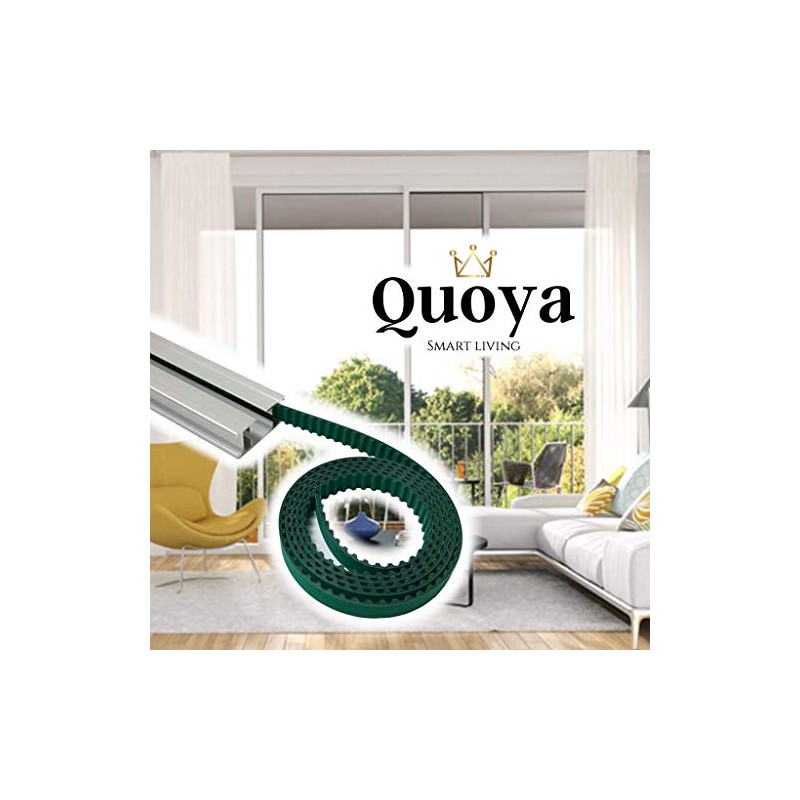 Quoya Smart Curtain Tracks- Replacement Belt (14.4 Meters)