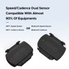GEOID CS600 Cadence/Speed Sensor for Cycling, ANT+/Bluetooth Wireless Bicycle RPM