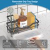 Sponge Holder for Kitchen Caddy Sink Organizer, Multifunctional Rustproof Dish