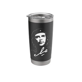 Che Guevara Shirt Rebel Signature Guerrilla Icon Revolution Stainless Steel Insulated Tumbler