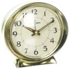Westclox 11605QA - Reloj Despertador (Funciona con Pilas), Color Dorado