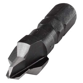 wolfcraft Tool Steel Countersink, Hexagon Shank I 2547000, silver, 10 mm