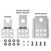 Onlyfire Universal Barbecue Grill Stainless Steel Rotisserie Motor Bracket Set