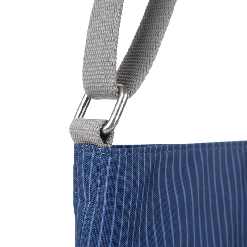 ROKA London Kennington B Dark Wash Medium Recycled Canvas Crossbody