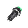 uxcell 5Pcs,12mm Green Momentary Push Button Switch Round Flat Button