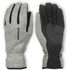 Ziener Imagio Men's Multisport Gloves, Men, Handschuhe Imagio Gloves Multisport, grey melange, Length 176.5 mm; width 203 mm