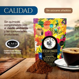 Etnia 52, Café de Altura Descafeinado Sabor Crema Irlandesa, Tueste Medio, Molido, 250 gramos
