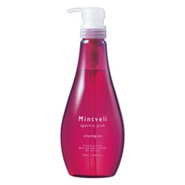 Suncoal Mint Bell MV Sparkle Pink Shampoo, 19.7 fl oz (550 ml)