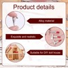 17pcs Miniature Doll House Tools, 1:12 Miniature Tools Set Multifunctional