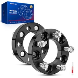 KAX 5x4.5 Wheel Spacers 1 inch, Lug Centric Wheel Spacers with 1/2" x20 Studs 82.5mm Hub Bore,2Pcs Spacers fit for Edge, Explorer, Ranger, Explorer Sport Trac, Grand Cherokee, MKX, Cherokee
