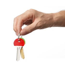 Key Covers, Key Caps, Key Covers, 32 Pieces, Flexible Key Covers, Key Caps, Rubber Colourful Key Caps Covers, Key Identifier Rings, Colour.