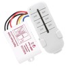 ON/OFF AC180-240V Wireless Receiver Lamp Light RF Remote Control Switch(4Way