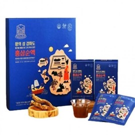 High-Quality Pure Red Ginseng Extract Goryeo Hongsamwon 30 Packets 50ml King's Island Ganghwado (WD955E9) / 고품질 홍삼순액 고려홍삼원 30포 50ml 왕의섬 강화도 (WD955E9)