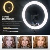 For Universal NEEWER Professional Ring Light with Stand and Phone