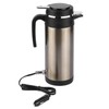 Stainless Steel Electric Car Kettle Travel Thermoses Heating Water Bottle