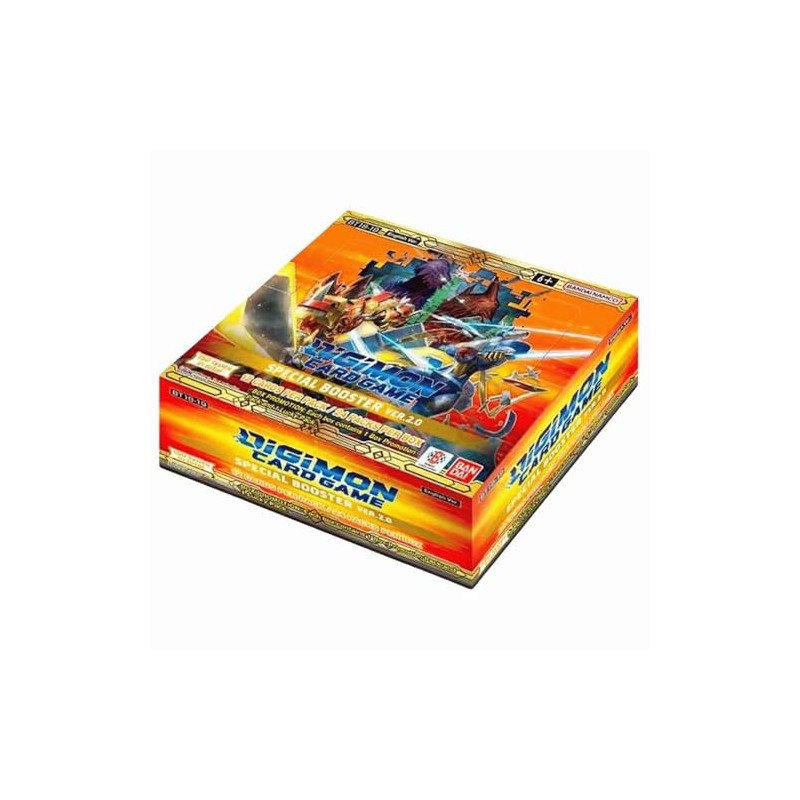 Special Booster Ver.2.0 Booster Box (BT18-19) - Digimon Card Game