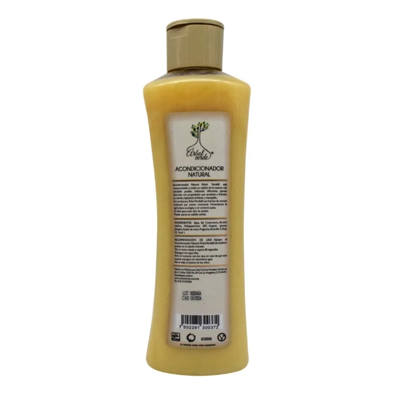 Acondicionador Natural Brillo Hidratación Coco Aceite Argán
