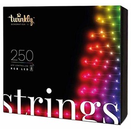 Twinkly RGB Lights Multicolor App Controlled Smart Decorations 250 LED Strings