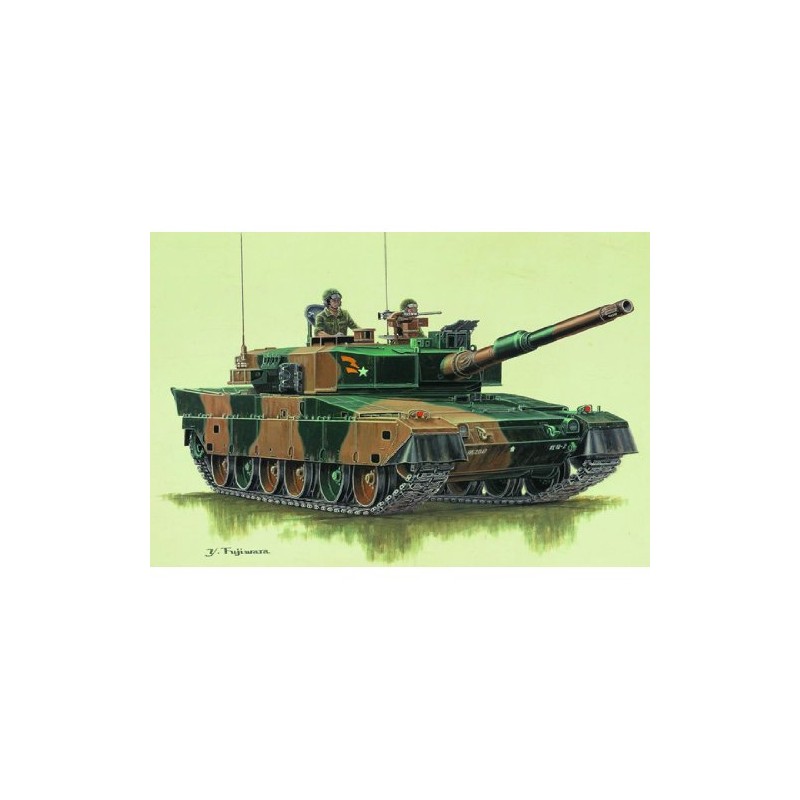 Japanese Type 90 Kyu-maru Tank - 1:72 Plastic Kit