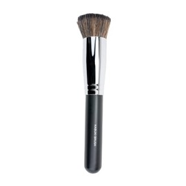 Kabuki Brush, Nylon Bristle, Synthetic Hair, Wide Flat Cosmetic Brush for Foundation Application