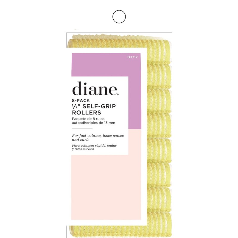 Diane D3717 Self Grip Rollers, Yellow