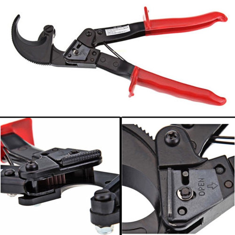 Malayas Ratchet Cable Wire Cutter Cutting Range 240mm² Max HS-325A