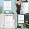 Dry Erase Calendar for Wall - Undated 3 Month Calendar,
