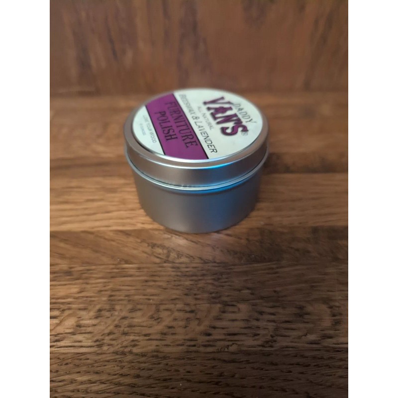 Daddy Van's All Natural Beeswax & Lavender Furniture Polish 6oz.