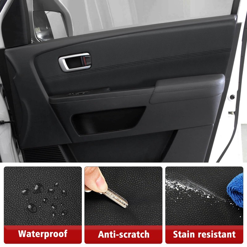 Front Door Panel Insert Cover Replacement for Honda Pilot 2009