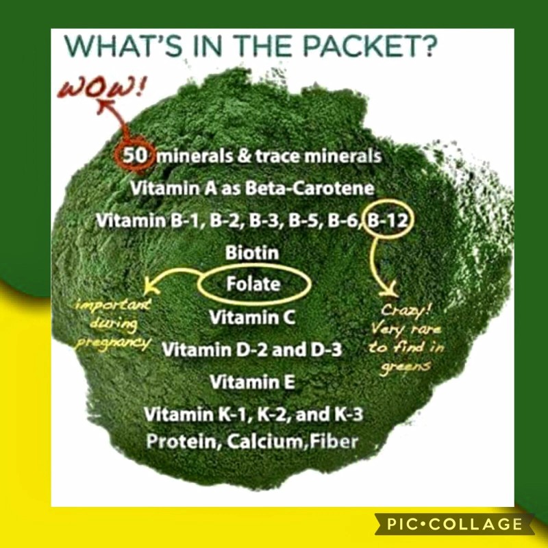 Pure Iam Worldwide Amazing Pure Organic Barley Powdered Drink Mix