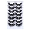Mink Lashes 3D Fluffy False Eyelashes 17mm Dramatic Faux Mink