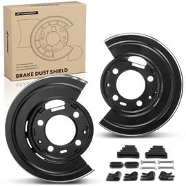 A-Premium Brake Dust Shield Rear Left and Right Compatible with Ford F-250 Super Duty 2005-2010 F-350 Super Duty 2005-2012 F-450 Super Duty 2011-2012 2PCS