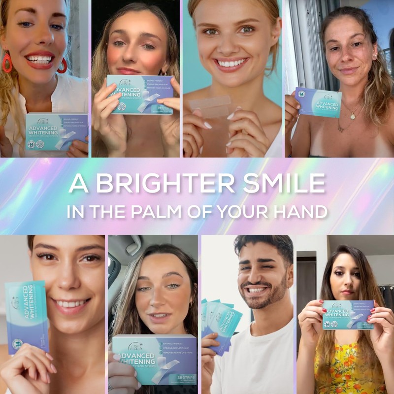 Venus Visage Teeth Whitening Strips 28 Strips (14 Pack), Professional