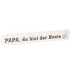 Ruler Logo "Papa du bist der Beste - with Thumb