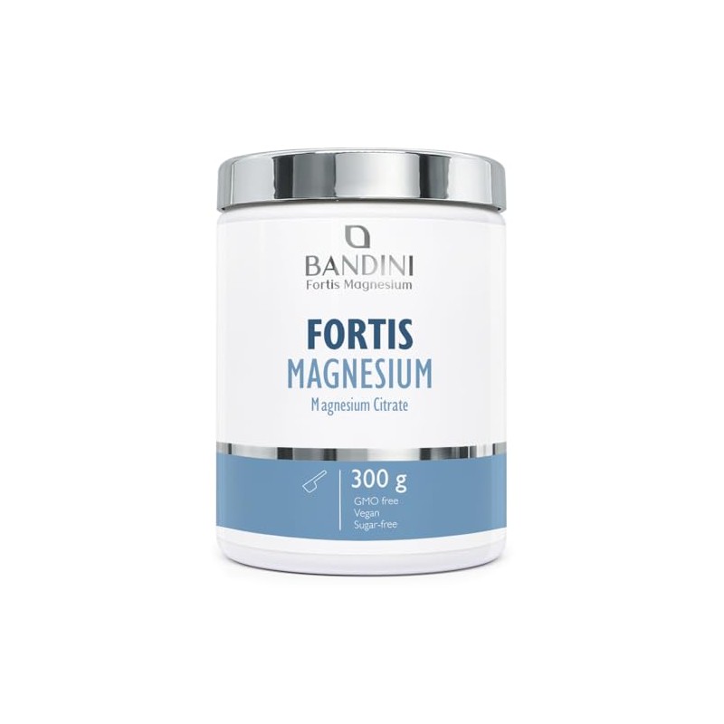 Bandini® Fortis Magnesium 300gr Vegan - Complete Mag Powder